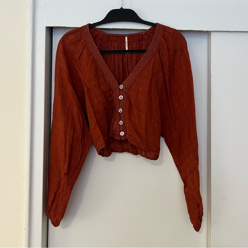 Free People Long Sleeve Top